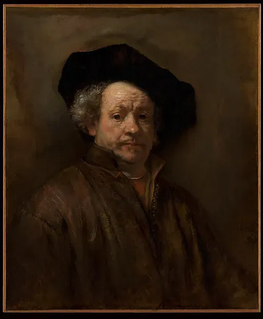 Self-Portrait — Rembrandt (Rembrandt van Rijn) — praca twórcy Tomasz Grabowska na Freshwall Marketplace