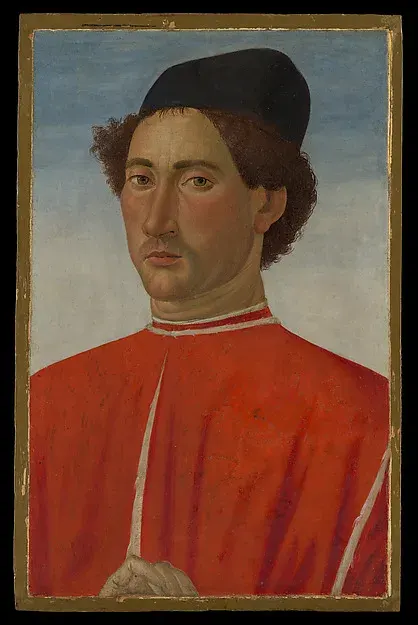 Portrait of a Man — Cosimo Rosselli — praca twórcy Agnieszka Zając na Freshwall Marketplace