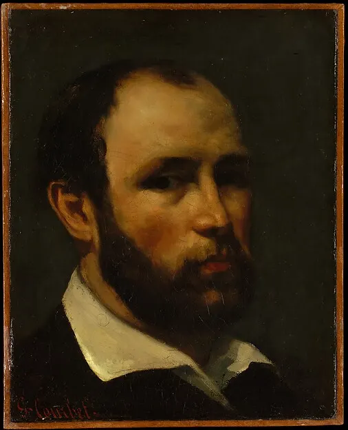 Portrait of a Man — Gustave Courbet — praca twórcy Grzegorz Nowak na Freshwall Marketplace