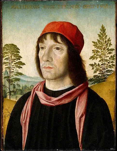 Portrait of a Man — Fra Bartolomeo (Bartolomeo di Paolo del Fattorino) — praca twórcy Barbara Piotrowski na Freshwall Marketplace