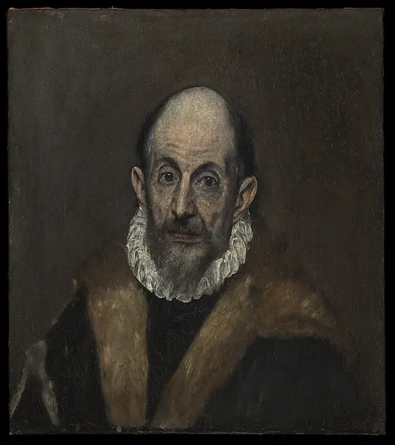 Portrait of an Old Man — El Greco (Domenikos Theotokopoulos) — praca twórcy Weronika Kaczmarek na Freshwall Marketplace
