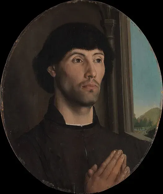 Portrait of a Man — Hugo van der Goes — praca twórcy Wojciech Ostrowska na Freshwall Marketplace