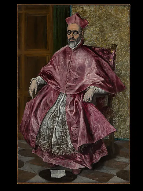 Cardinal Fernando Niño de Guevara (1541–1609) — El Greco (Domenikos Theotokopoulos) — praca twórcy Agnieszka Zając na Freshwall Marketplace