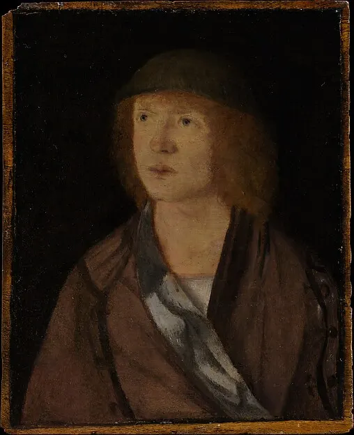 Portrait of a Young Man; (reverse) Girl Making a Garland — Hans Süss von Kulmbach — praca twórcy Magdalena Zieliński na Freshwall Marketplace