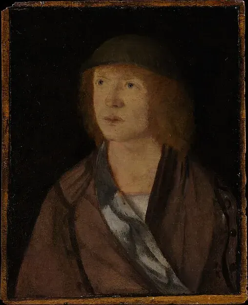 Portrait of a Young Man; (reverse) Girl Making a Garland — Hans Süss von Kulmbach — praca twórcy Magdalena Zieliński na Freshwall Marketplace