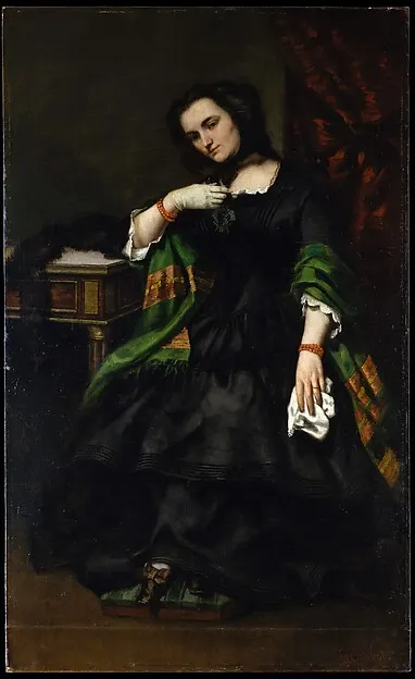 Madame Auguste Cuoq (Mathilde Desportes, 1827–1910) — Gustave Courbet — praca twórcy Bartosz Witkowski na Freshwall Marketplace