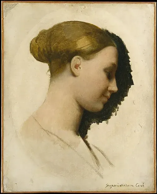 Madame Edmond Cavé (Marie-Elisabeth Blavot, ca. 1806–1883) — Jean Auguste Dominique Ingres — praca twórcy Dawid Pawlak na Freshwall Marketplace