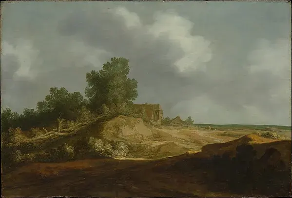 Landscape with a Cottage — Pieter de Molijn — praca twórcy Marta Zieliński na Freshwall Marketplace