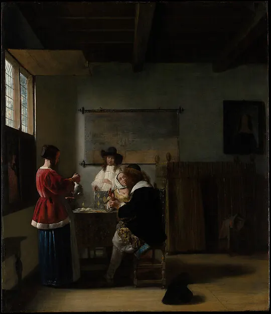 The Visit — Pieter de Hooch — praca twórcy Rafał Wieczorek na Freshwall Marketplace