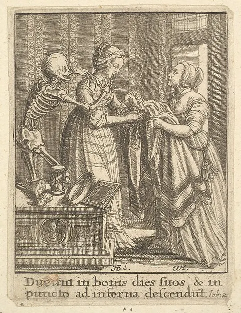 Bride, from \ — Wenceslaus Hollar — praca twórcy Antoni Lis na Freshwall Marketplace