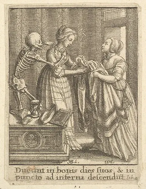 Bride, from \ — Wenceslaus Hollar — praca twórcy Antoni Lis na Freshwall Marketplace