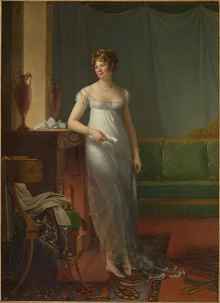 Madame Charles Maurice de Talleyrand Périgord (1761–1835) — baron François Gérard — praca twórcy Aleksandra Baran na Freshwall Marketplace
