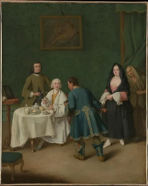 The Temptation — Pietro Longhi (Pietro Falca) — praca twórcy Piotr Sadowska na Freshwall Marketplace