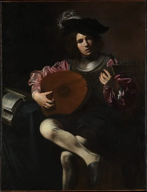 Lute Player — Valentin de Boulogne — praca twórcy Krzysztof Dąbrowski na Freshwall Marketplace