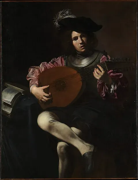 Lute Player — Valentin de Boulogne — praca twórcy Krzysztof Dąbrowski na Freshwall Marketplace
