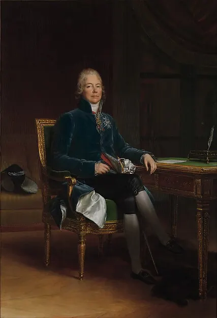 Charles Maurice de Talleyrand Périgord (1754–1838), Prince de Bénévent — baron François Gérard — praca twórcy Maria Walczak na Freshwall Marketplace