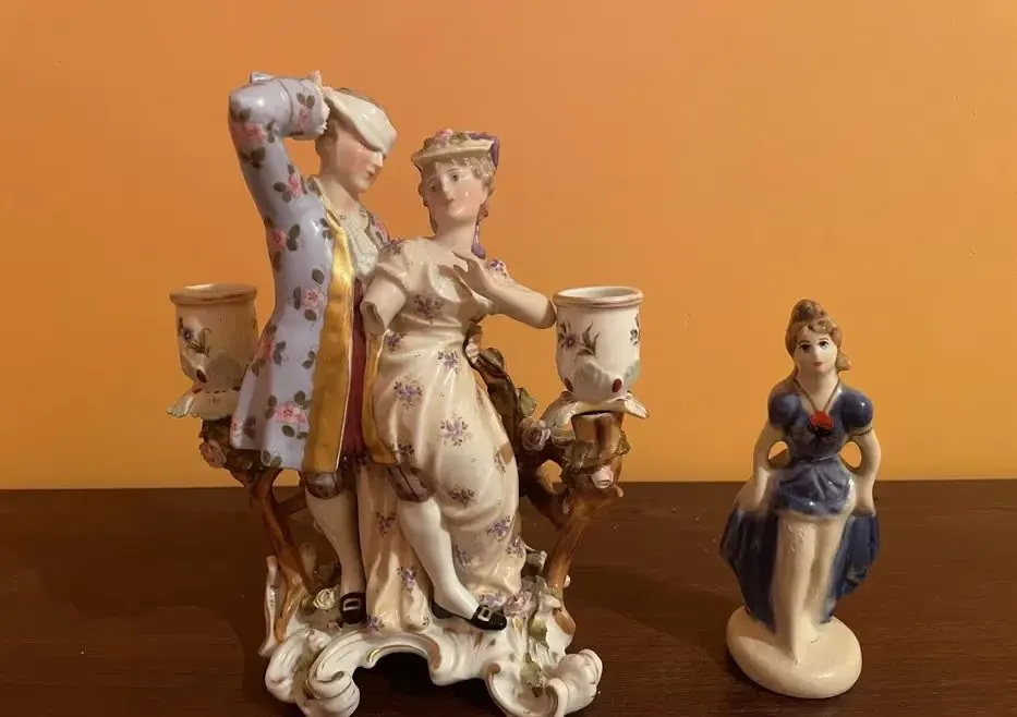 Figurki z porcelany antyki kolekcje prlu vintage — praca twórcy Andrzej Z. na Freshwall Marketplace