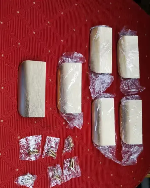 6 x Uchwyty Meblowe Złote do Szafki szafy drzwi mebli meblowe Gałka — praca twórcy Sprzedający na Freshwall Marketplace