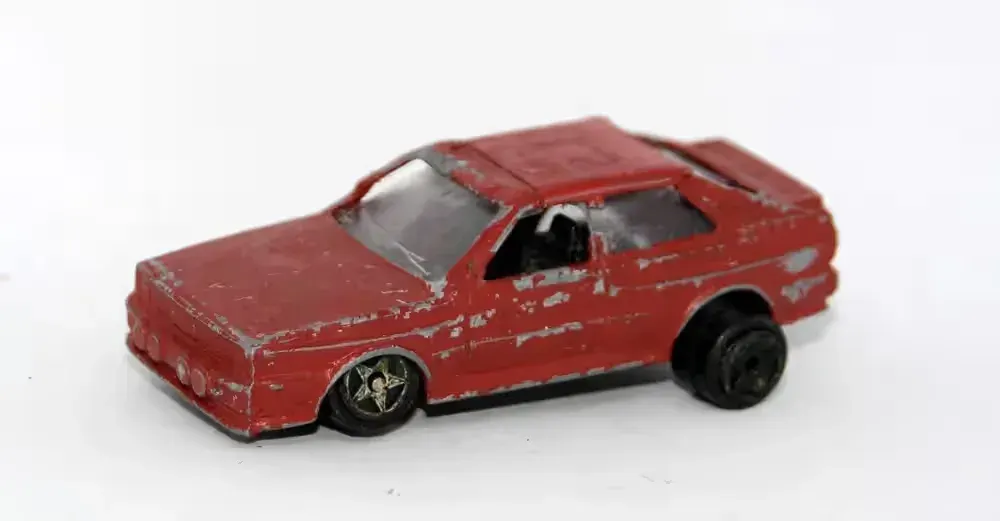 Audi Quattro 1:64 model metalowy lata 80 PRL resorak vintage — praca twórcy RIIDII na Freshwall Marketplace