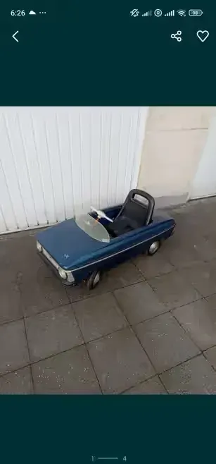 Auto na pedały Moskwicz PRL — praca twórcy Grzegorz na Freshwall Marketplace