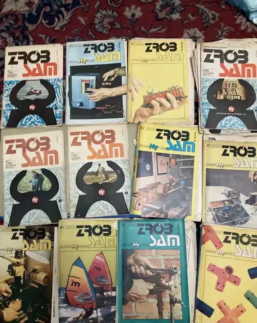 Czasopisma zrób to sam — praca twórcy Lukasz na Freshwall Marketplace