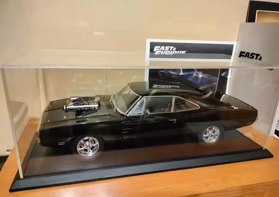 Dodge Charger R/T z serii F&F (1), skala 1:8 mega model z DeAgostini — praca twórcy Andrzej na Freshwall Marketplace