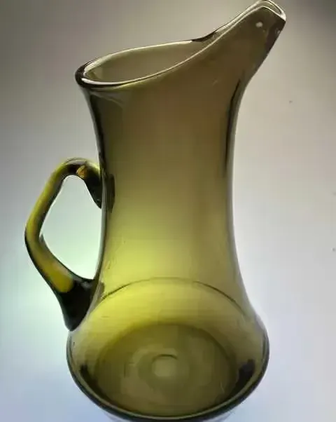 Dzban do napojów szkło dymione Horbowy ? wys 25 cm — praca twórcy Antykwariat Filemon na Freshwall Marketplace