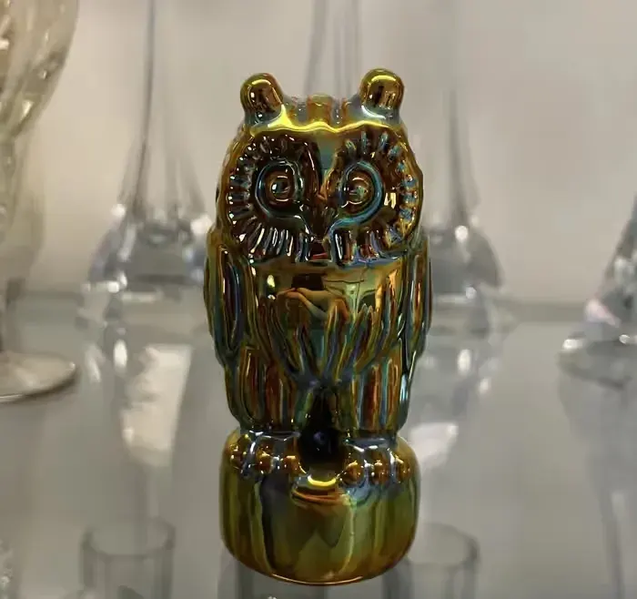 Figurka sowa Zsolnay Węgry, Art Deco — praca twórcy Paweł na Freshwall Marketplace
