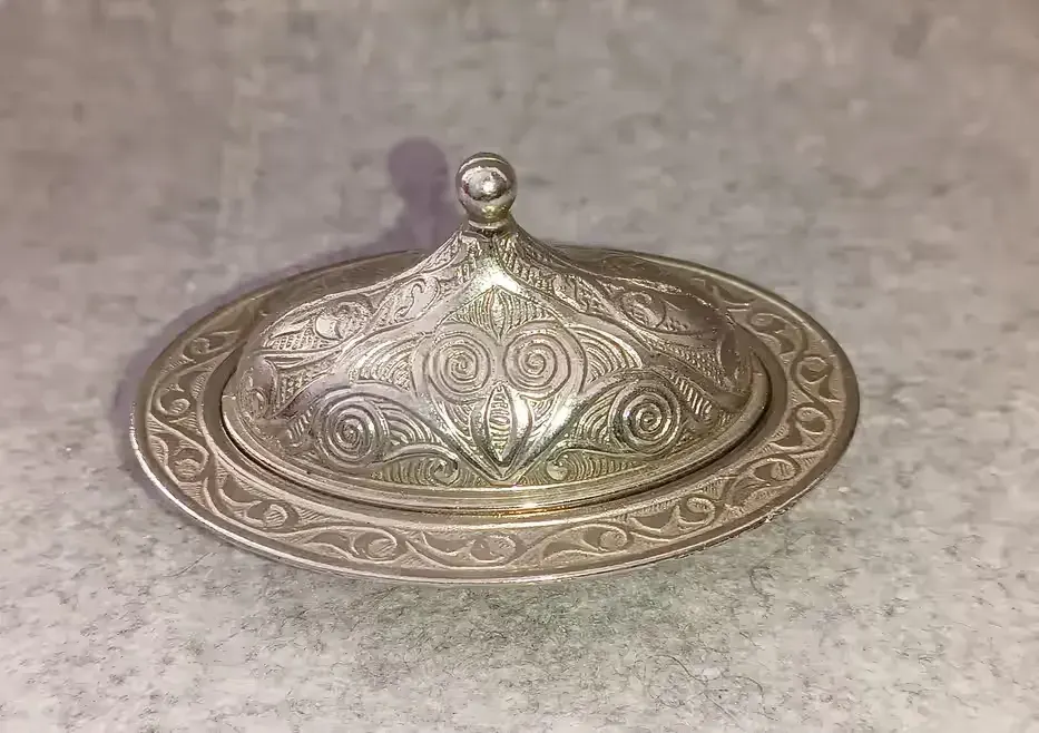 Galanteria stołowa - mini panterka platerowana. — praca twórcy Sprzedająca na Freshwall Marketplace