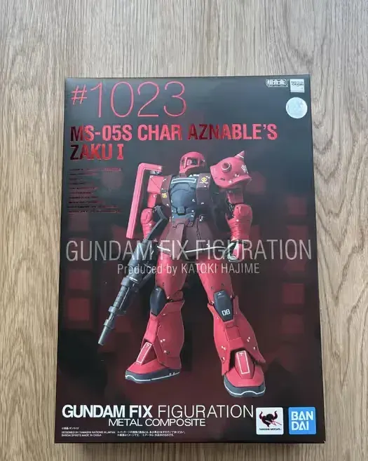 Gundam Fix Figuration Metal Composite Char Aznable’s Zaku I (Tamashii Nations, Bandai, Metal Build) — praca twórcy Jacek na Freshwall Marketplace