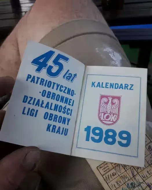 Kalendarz 1989r  format A7 — praca twórcy Sławek na Freshwall Marketplace