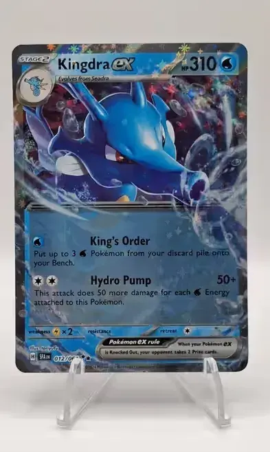Karta pokemon Kingdra EX 012/064 — praca twórcy mariusz na Freshwall Marketplace
