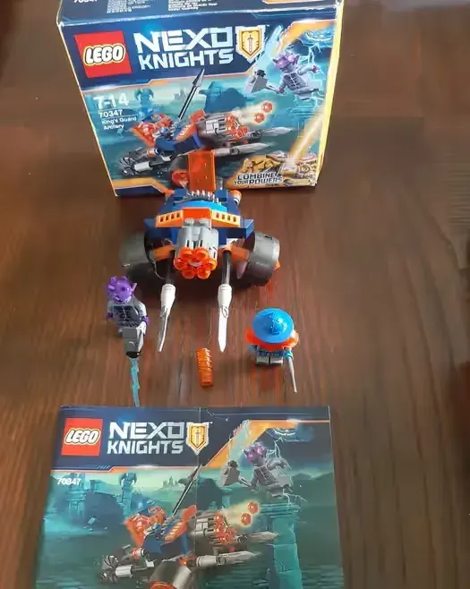 Klocki LEGO Nexo Knights Artyleria Królewskiej Straży 70347 — praca twórcy Tomasz na Freshwall Marketplace