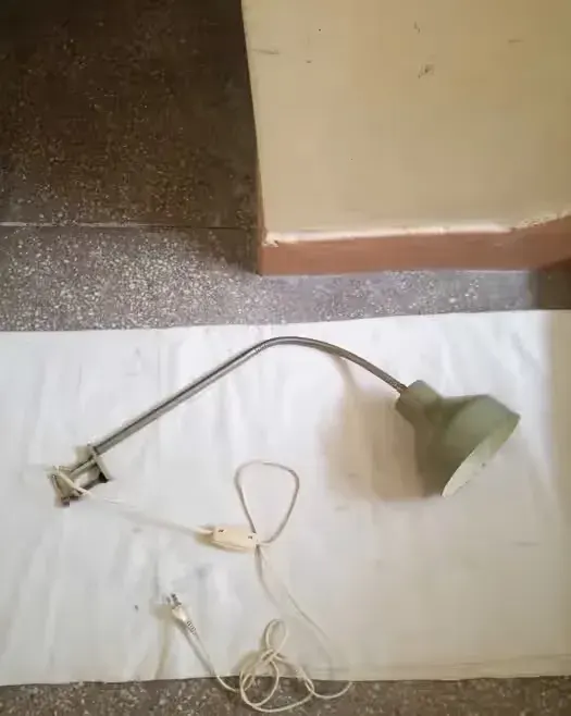 kolekcjonerska Lampa tzw. biurowa  -PRL /Okazja — praca twórcy Arkadiusz na Freshwall Marketplace
