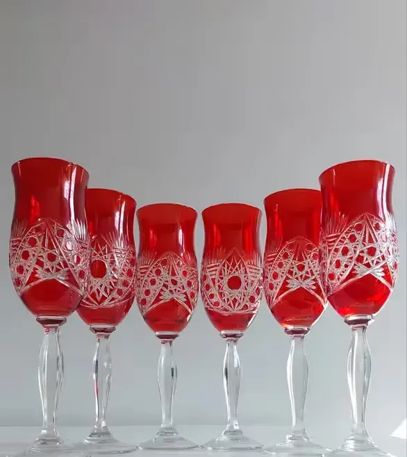 Komplet, kieliszków, kryształowych. — praca twórcy michalszymanski86 na Freshwall Marketplace