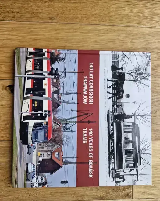 Książka 140 lat gdańskich tramwajów Kosycarz — praca twórcy Paweł na Freshwall Marketplace