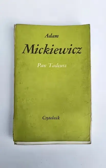 Książka Pan Tadeusz Adam Mickiewicz — praca twórcy Martyna na Freshwall Marketplace