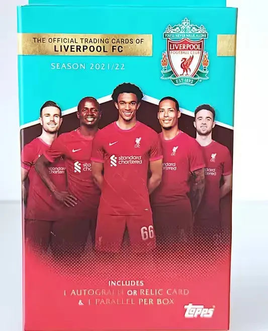 Liverpool FC Team Set 21/22 Topps — praca twórcy Soccerboxcards na Freshwall Marketplace