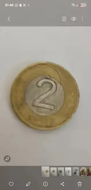 Moneta 2 zl. za 15 zl, 1995 r — praca twórcy Elena na Freshwall Marketplace