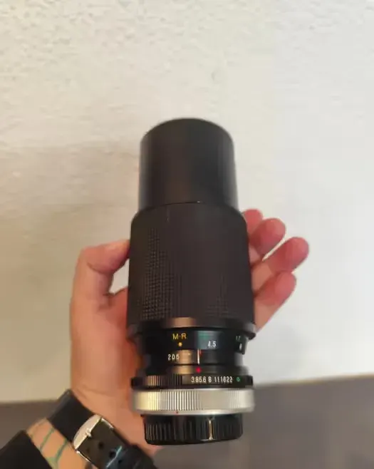 Obiektyw do aparatu vivitar 62 mm 75-205mm vintage retro prl — praca twórcy Galeria Rzeczy Niezwykłych na Freshwall Marketplace
