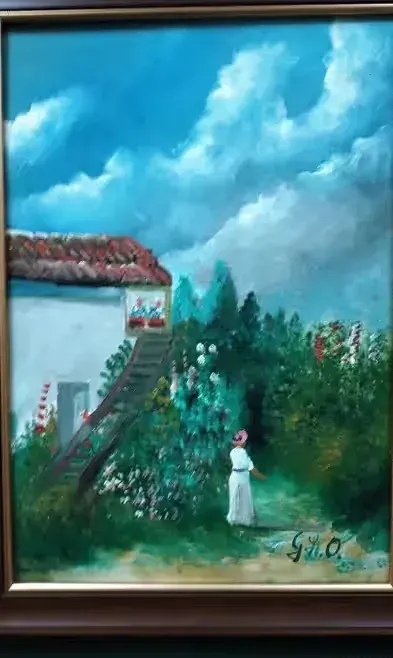 Obraz olejny na desce . Sygnowany. — praca twórcy Aleksander Nowakowski na Freshwall Marketplace