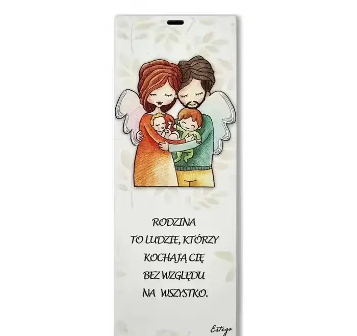 Obrazek Malowany Na Drewnie GRAWER Le Graziose Rodzina — praca twórcy golder24.pl na Freshwall Marketplace