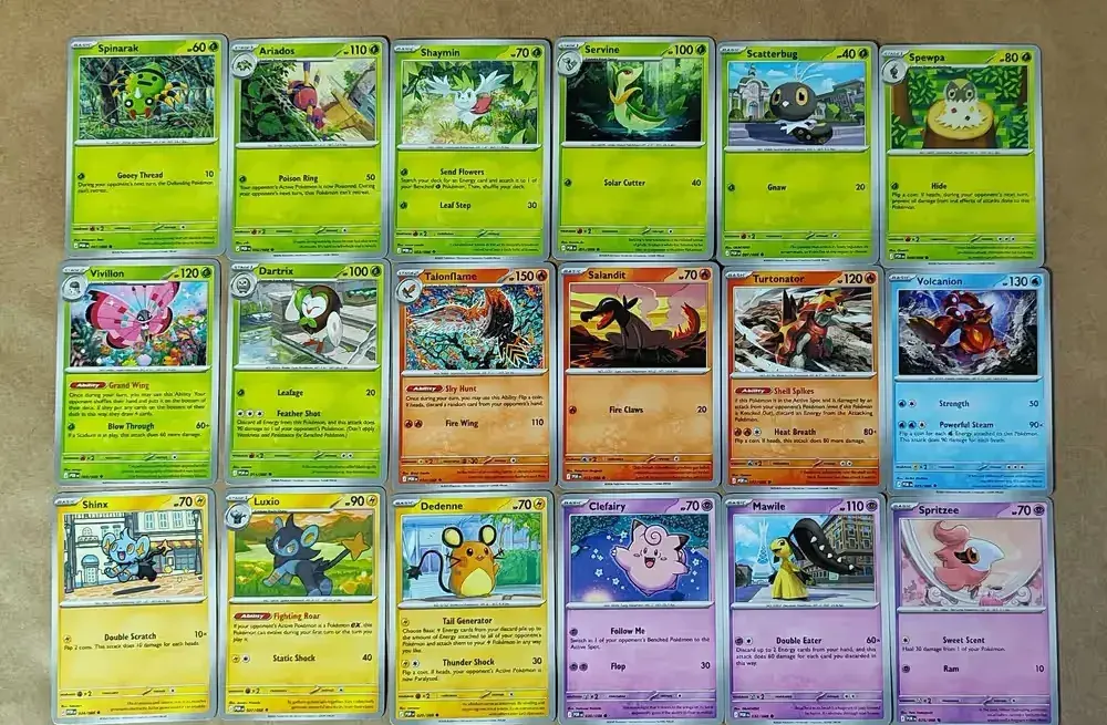 Oryginalne karty Pokemon Mega Evolution Perfect Order - 55 sztuk — praca twórcy Łukasz na Freshwall Marketplace