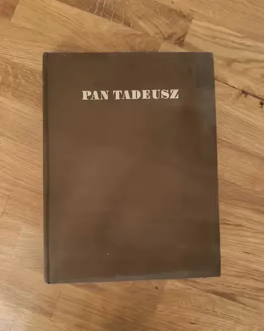 Pan Tadeusz kolekcjonerskie wydanie 1982 rok — praca twórcy Grażyna na Freshwall Marketplace