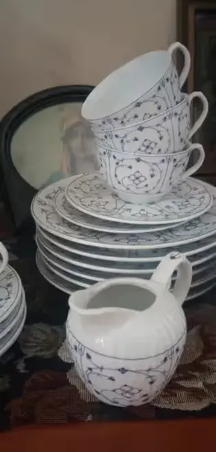 Piękny komplet wzór cebulowy — praca twórcy Izabela na Freshwall Marketplace