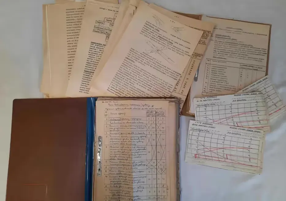 PKP Czyszczenie Cystern Projekty Racjonalizatorskie 1986 r. Zestaw Dokumentów — praca twórcy galeriaszafa na Freshwall Marketplace