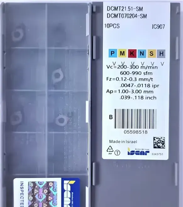 Płytki wieloostrzowe tokarskie DCMT 070204 IC908 Iscar — praca twórcy Piotrek na Freshwall Marketplace