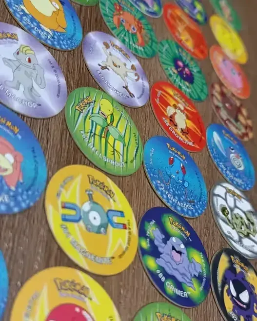 Pokemon Tazo 1 seria 1 set KOMPLET — praca twórcy Michał na Freshwall Marketplace