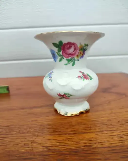 Porcelanowy wazon - Moschendorf - vintage - design - W — praca twórcy skarbywyszukane na Freshwall Marketplace