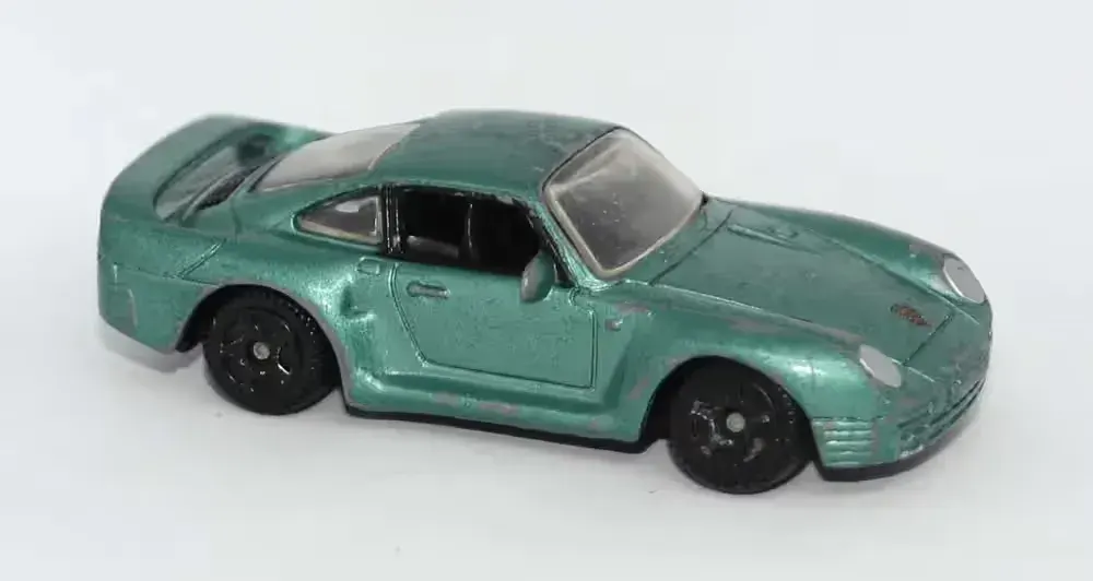 Porsche 959 Motor Max 1:64 model metalowy resorak retro 6020 — praca twórcy RIIDII na Freshwall Marketplace